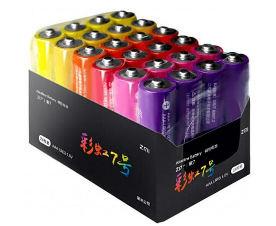 Батарейка ZMI ZI7 Rainbow AAA batteries * 24 (Р30403)