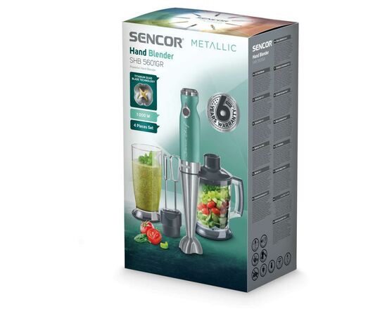 Блендер Sencor SHB5601GR, изображение 9 Блендер Sencor SHB5601GR, изображение 9