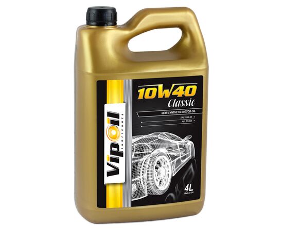 Моторное масло VIPOIL VipOil Classic 10W-40 SG/CD, 4л (0162833)
