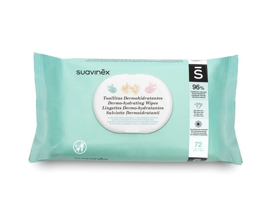Детские влажные салфетки Suavinex 72 шт. (401154)