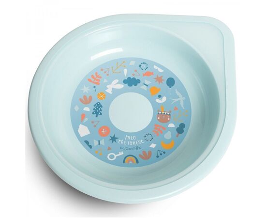 Набор детской посуды Suavinex Лесные истории голубой (306793), изображение 5