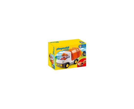 Конструктор Playmobil 1.2.3 Сміттєвоз-фургон (6774)