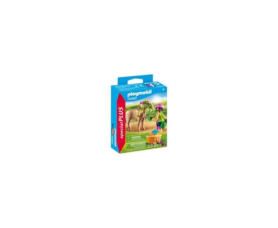 Конструктор Playmobil Special plus Девочка с пони (70060), изображение 3