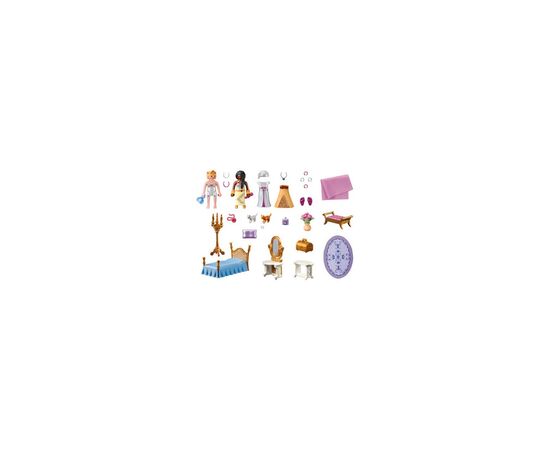 Конструктор Playmobil Princess Королевская опочивальня (70453), изображение 4 Конструктор Playmobil Princess Королевская опочивальня (70453), изображение 4