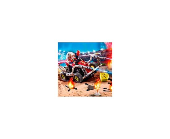 Конструктор Playmobil Stunt show Огненный квадроцикл (70554), изображение 3 Конструктор Playmobil Stunt show Огненный квадроцикл (70554), изображение 3