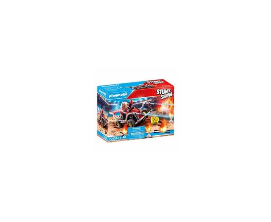 Конструктор Playmobil Stunt show Огненный квадроцикл (70554)