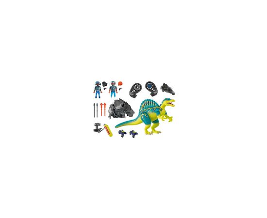 Конструктор Playmobil Dino rise Спинозавр: двойная защитная сила (70625), изображение 3 Конструктор Playmobil Dino rise Спинозавр: двойная защитная сила (70625), изображение 3