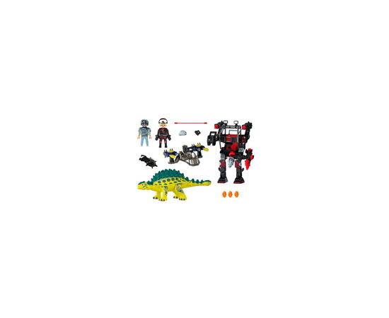 Конструктор Playmobil Dino rise Сайхания: Вторжение робота (70626), изображение 2 Конструктор Playmobil Dino rise Сайхания: Вторжение робота (70626), изображение 2