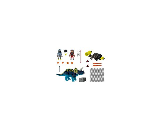 Конструктор Playmobil Dino rise Трицератопс: Битва Легендарных камней (70627), изображение 2 Конструктор Playmobil Dino rise Трицератопс: Битва Легендарных камней (70627), изображение 2
