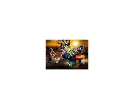 Конструктор Playmobil Dino rise Трицератопс: Битва Легендарных камней (70627), изображение 4 Конструктор Playmobil Dino rise Трицератопс: Битва Легендарных камней (70627), изображение 4