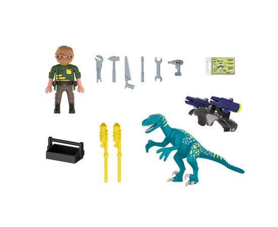 Конструктор Playmobil Dino rise Дейноних готов к бою (70629), изображение 2 Конструктор Playmobil Dino rise Дейноних готов к бою (70629), изображение 2