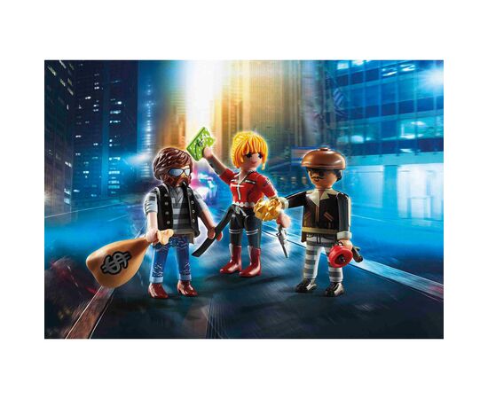 Конструктор Playmobil City action Набор фигур злодеев (70670), изображение 3