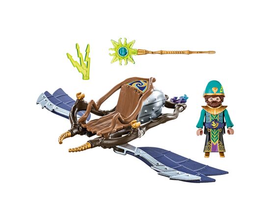 Конструктор Playmobil Novelmore Фиолетовая долина Воздушный волшебник (70749), изображение 2 Конструктор Playmobil Novelmore Фиолетовая долина Воздушный волшебник (70749), изображение 2