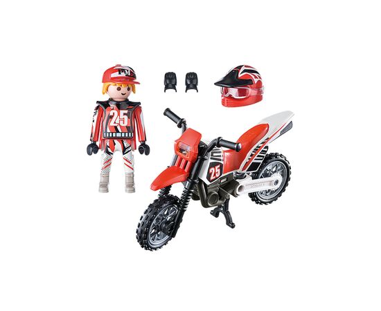 Конструктор Playmobil Special plus Мотогонщик (9357), изображение 2