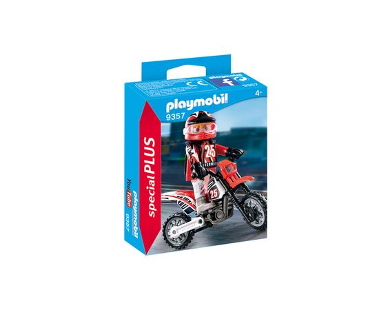 Конструктор Playmobil Special plus Мотогонщик (9357)
