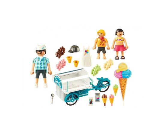 Конструктор Playmobil Family fun Тележка с мороженым (9426), изображение 3 Конструктор Playmobil Family fun Тележка с мороженым (9426), изображение 3