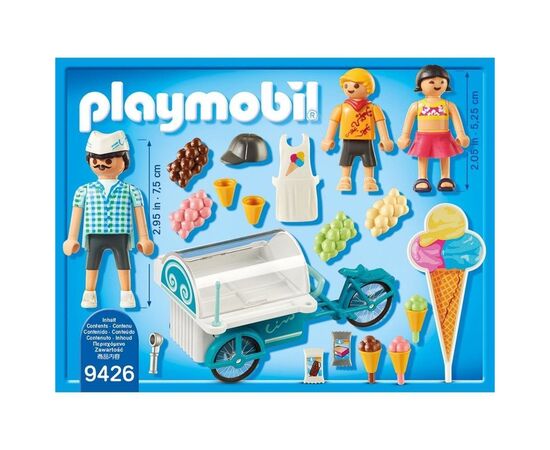 Конструктор Playmobil Family fun Тележка с мороженым (9426), изображение 5 Конструктор Playmobil Family fun Тележка с мороженым (9426), изображение 5
