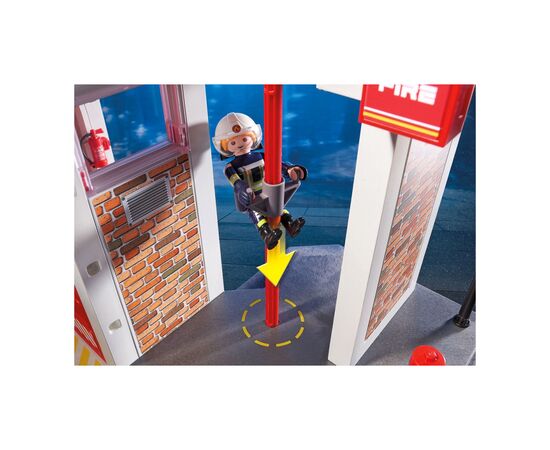 Конструктор Playmobil City action Пожарная станция (9462), изображение 8 Конструктор Playmobil City action Пожарная станция (9462), изображение 8