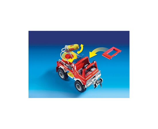 Конструктор Playmobil City action Пожарная машина с водяной пушкой (9466), изображение 4 Конструктор Playmobil City action Пожарная машина с водяной пушкой (9466), изображение 4