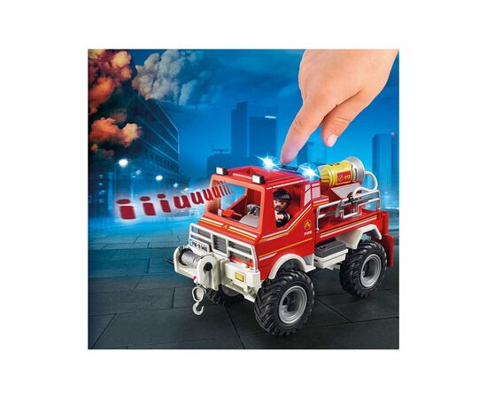 Конструктор Playmobil City action Пожарная машина с водяной пушкой (9466), изображение 7 Конструктор Playmobil City action Пожарная машина с водяной пушкой (9466), изображение 7