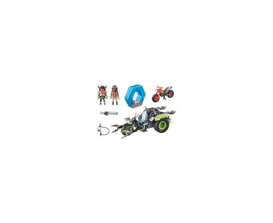 Конструктор Playmobil Top agents Ледяной мотоцикл арктических повстанцев (70232), изображение 2 Конструктор Playmobil Top agents Ледяной мотоцикл арктических повстанцев (70232), изображение 2