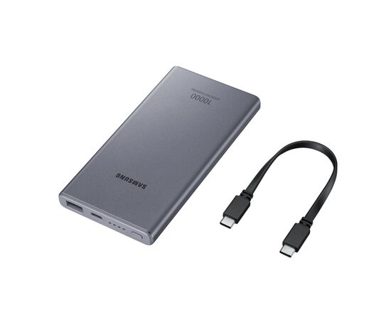 Батарея універсальна Samsung EB-P3300, 10000mAh, 25W, USB Type-C, FC Dark Gray (EB-P3300XJRGRU / EB-P3300XJEGEU)