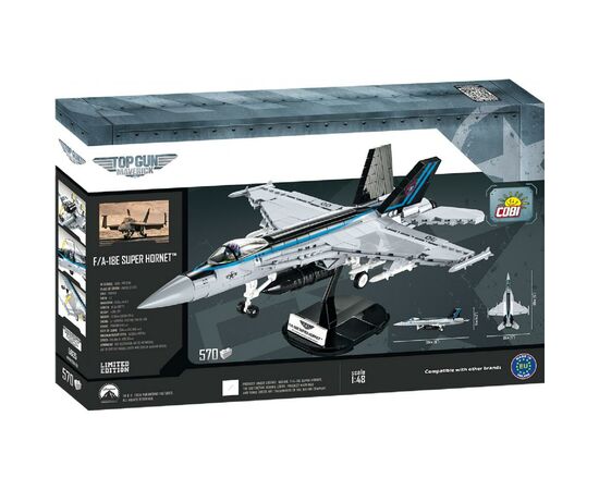 Конструктор Cobi Топ Ган 2 Истребитель-бомбардировщик F/A-18E/F "Супер Хорнет (COBI-5805), изображение 4