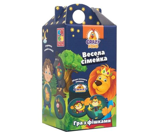 Настольная игра Vladi Toys Веселая семейка (VT8033-06)
