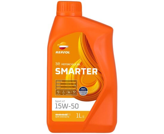 Моторное масло REPSOL SMARTER SPORT 4T 15W-50 1л (RPP2065RHC)