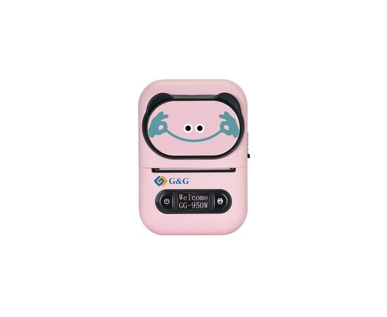 Принтер этикеток G&G 950CW pink USB, Bluetooth (LABP-GG-950CW-P)