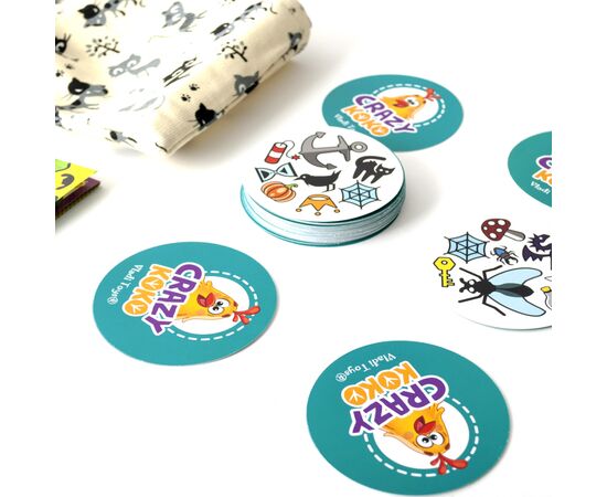 Настольная игра Vladi Toys Игра в мешочке Хлоп! Хвать! (укр) (VT8077-13), изображение 2