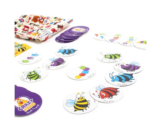 Настольная игра Vladi Toys Игра в мешочке Безумные пчелы (укр) (VT8077-15), изображение 3 Настольная игра Vladi Toys Игра в мешочке Безумные пчелы (укр) (VT8077-15), изображение 3