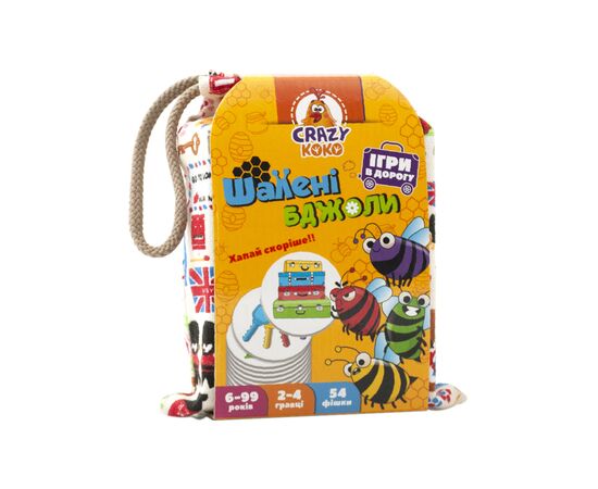Настольная игра Vladi Toys Игра в мешочке Безумные пчелы (укр) (VT8077-15)