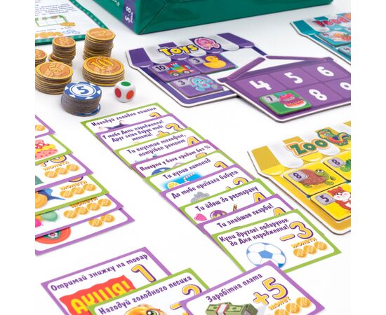 Настольная игра Vladi Toys Играем в магазинчик (укр) (VT2312-06), изображение 5 Настольная игра Vladi Toys Играем в магазинчик (укр) (VT2312-06), изображение 5