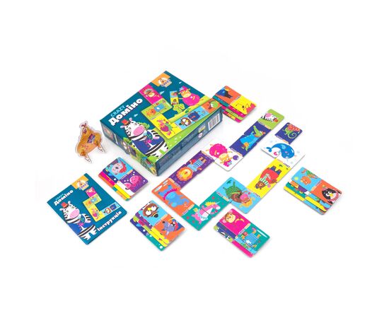 Настільна гра Vladi Toys Crazy Доміно (VT8055-10), зображення 2 Настільна гра Vladi Toys Crazy Доміно (VT8055-10), зображення 2