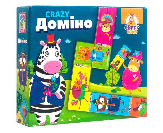Настольная игра Vladi Toys Crazy Домино (VT8055-10)