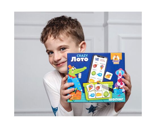 Настольная игра Vladi Toys Crazy Лото (VT8055-09), изображение 4 Настольная игра Vladi Toys Crazy Лото (VT8055-09), изображение 4