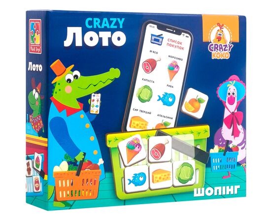 Настільна гра Vladi Toys Crazy Лото (VT8055-09)