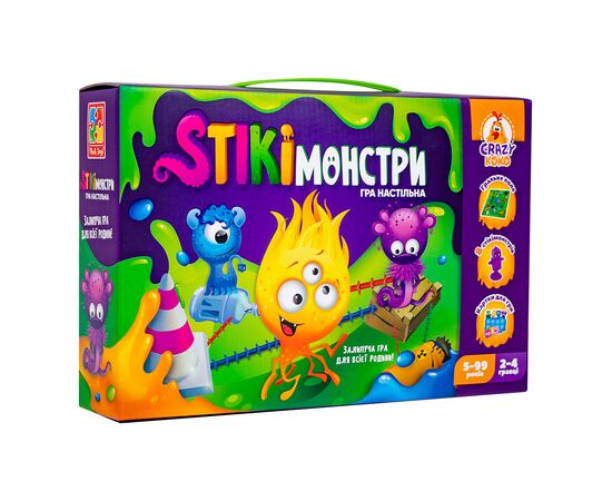 Настольная игра Vladi Toys Стикимонстры (укр) (VT8055-35)