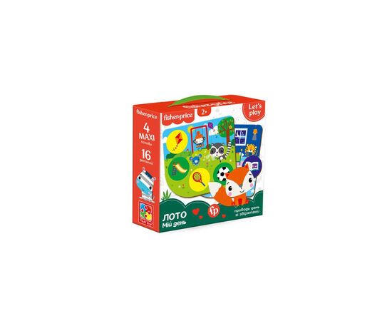 Настольная игра Vladi Toys Fisher Price. Лото. Мой день (VT2910-02)