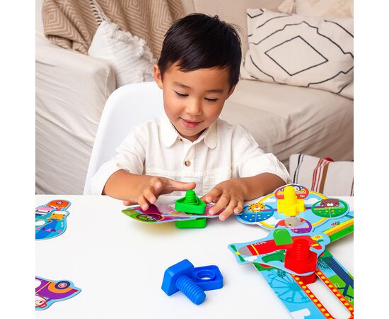 Розвиваюча іграшка Vladi Toys Fisher Price Парк розваг для малюків (укр) (VT2905-21), зображення 6 Розвиваюча іграшка Vladi Toys Fisher Price Парк розваг для малюків (укр) (VT2905-21), зображення 6