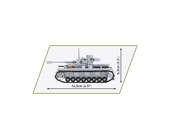 Конструктор Cobi Вторая Мировая Война Танк Panzer IV, 390 деталей (COBI-2714), изображение 5 Конструктор Cobi Вторая Мировая Война Танк Panzer IV, 390 деталей (COBI-2714), изображение 5