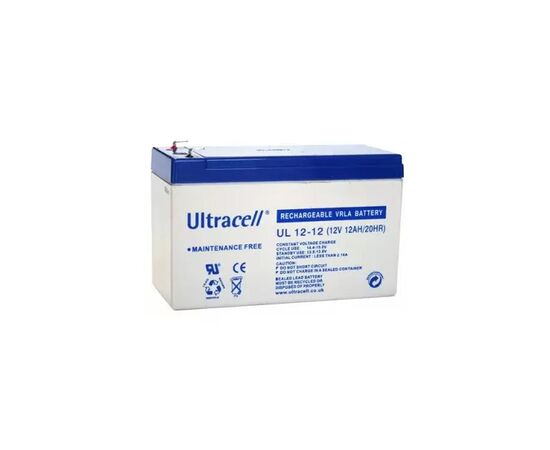 Батарея к ИБП Ultracell 12V-12Ah, AGM (UL12-12)