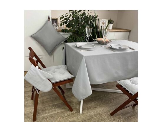 Скатерть Прованс Серая 220х145 (4823093429499), изображение 3 Скатерть Прованс Серая 220х145 (4823093429499), изображение 3