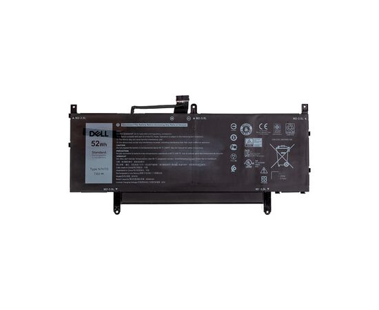 Аккумулятор для ноутбука Dell Latitude 9510 (N7HT0) 7.6V 6500mAh (NB441693)