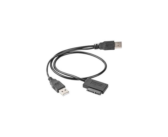 Перехідник USB 2.0 to Slimline SATA 13 pin Cablexpert (A-USATA-01)