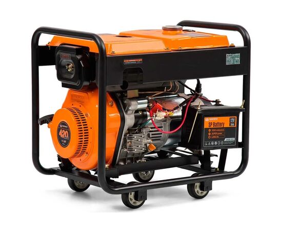 Генератор Daewoo DDAE 6000XE 5,5kW (DDAE 6000XE), изображение 2 Генератор Daewoo DDAE 6000XE 5,5kW (DDAE 6000XE), изображение 2