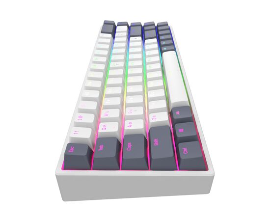 Клавиатура Dark Project One KD68B PBT Mechanical G3ms Sapphire Black/White (DP-KD-68B-104700-GMT), изображение 5 Клавиатура Dark Project One KD68B PBT Mechanical G3ms Sapphire Black/White (DP-KD-68B-104700-GMT), изображение 5