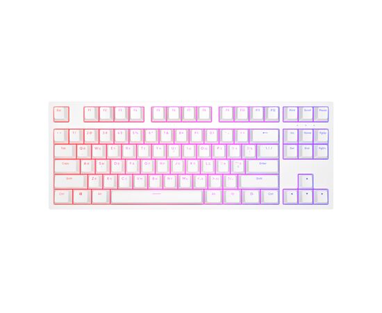 Клавиатура Dark Project One KD87A PBT Mechanical Gateron Yellow White (DPO-KD-87A-104100-GYL), изображение 2 Клавиатура Dark Project One KD87A PBT Mechanical Gateron Yellow White (DPO-KD-87A-104100-GYL), изображение 2