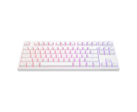 Клавиатура Dark Project One KD87A PBT Mechanical Gateron Yellow White (DPO-KD-87A-104100-GYL)